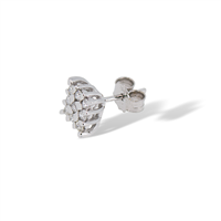 Boucles d'oreilles PG Gioielli Femme in Or blanc Diamante 0.27 Ct ORCARPET/1 - ORCARPET/1